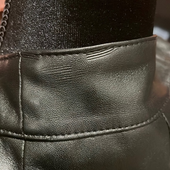 Vegan Leather Studded Skirt - Picture 5 of 5